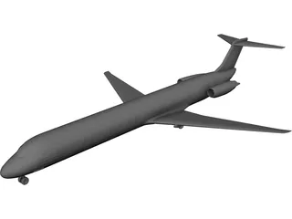 McDonnell Douglas MD-80 3D Model