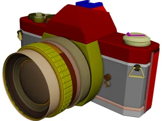 Camera (35mm) 3D Model