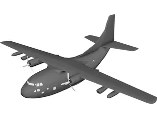C-123 Provider 3D Model 3D Preview