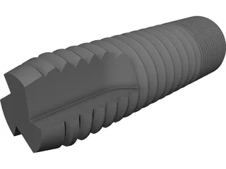 Dental Implant 3D Model