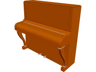 Piano 3D Model