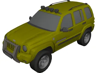 Jeep Liberty 3D Model