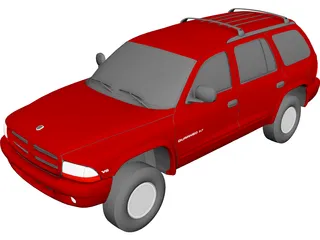 Dodge Durango (1999) 3D Model 3D Preview