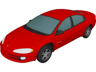 Dodge Intrepid (1999) 3D Model