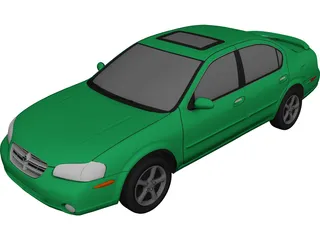Nissan Maxima SE (1999) 3D Model