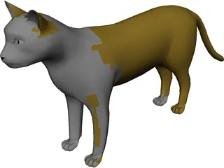 Cat 3D Model