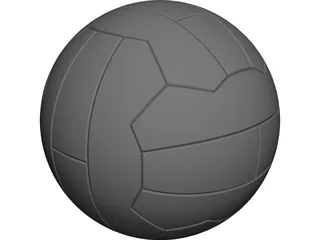 Soccer Ball 3D Model