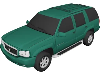 Cadillac Escalade (1999) 3D Model 3D Preview