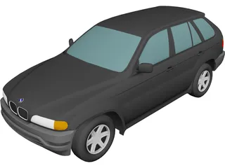 BMW X5 (1999) 3D Model