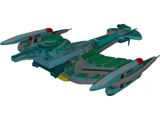 Star Trek Klingon 3D Model