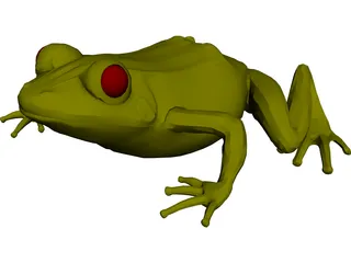 Frog 3D Model