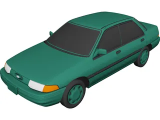 Ford Escort (1994) 3D Model