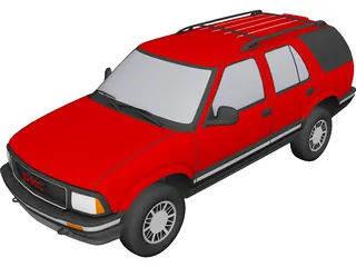 GMC Jimmy (1995) 3D Model