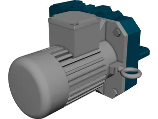 Eletronic Engine 3D Model