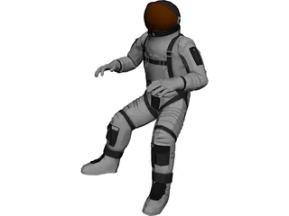 Astronaut 3D Model