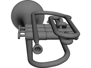 Cornet 3D Model