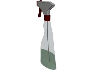 Spray Bottle 3D Model