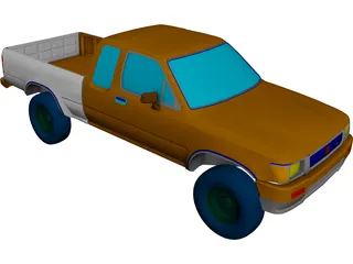 Toyota HiLux 3D Model