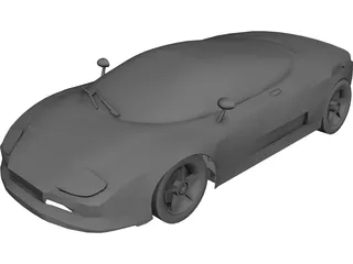 Chevrolet Nazca Concept 3D Model