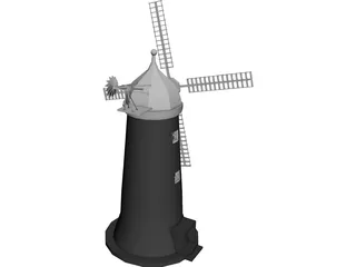 Windmill 3D Model