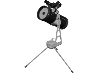 Telescope 3D Model 3D Preview