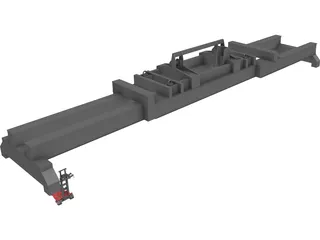 Container Loader 3D Model