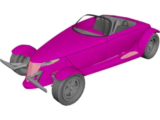 Plymouth Prowler 3D Model