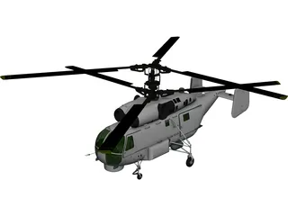 Kamov Ka-27 Helix A 3D Model