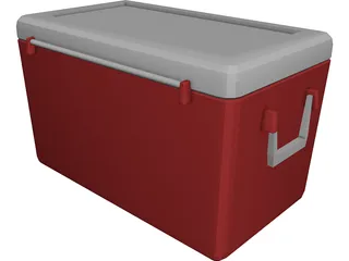 Picnic Cooler 3D Model