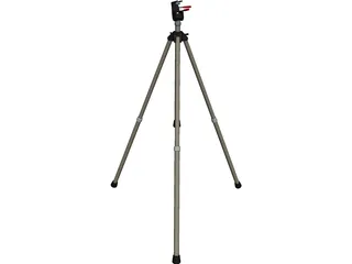 Camera Tripod 3D Model