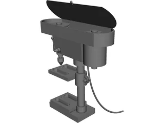 Drill Press 3D Model