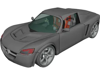 Opel Speedster 3D Model