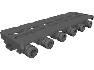 Goldhofer 6 line thp-sl 3D Model