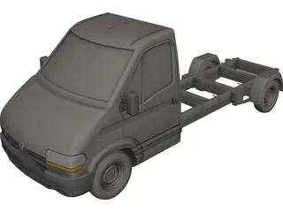 Renault Master CAD 3D Model