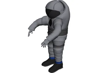 Space Suit 3D Model