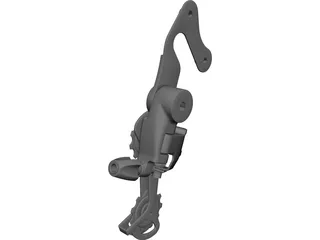 Derailleur Rear CAD 3D Model