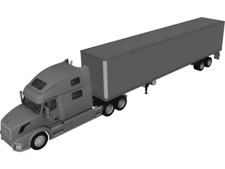 Volvo Truck (2002) 3D Model