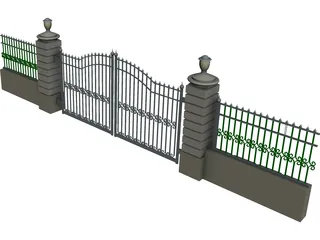 Gate 3D Model