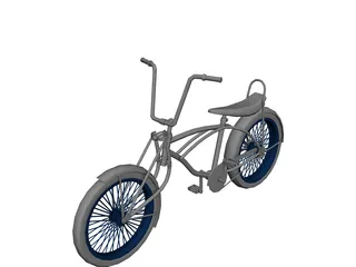 Lowrider Bicycle 3D Model