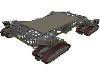 NASA Crawler Transporter 3D Model