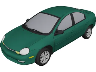 Dodge Neon 3D Model