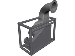 Blower CAD 3D Model
