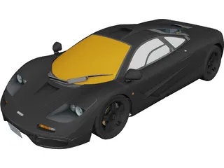 McLaren F1 3D Model