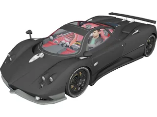 Pagani Zonda 3D Model