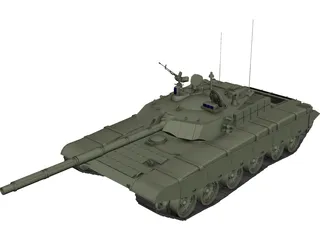 ZTZ-99 Chinese MBT 3D Model