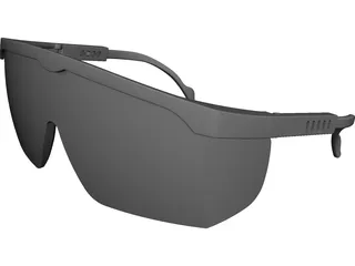Scott Welding Goggles CAD 3D Model