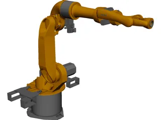 Kuka Robot CAD 3D Model