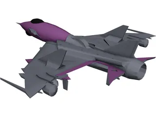 Mirage 364 Sonix Sankar 3D Model