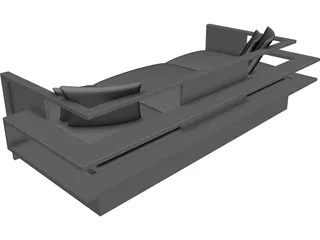 Sling Sofa 3D Model