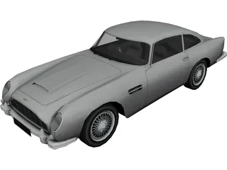 Aston Martin DB4 (1965) 3D Model